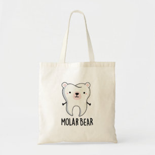 Molar Beer Funny Tooth Pun Tote Bag