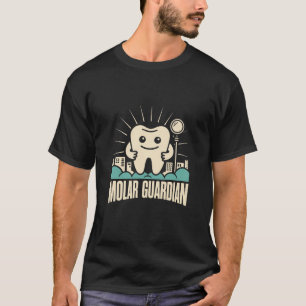 Molar Guardian Dental T-Shirt - Retro Tandheelkund