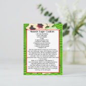 molasissuikerkoekjes briefkaart (Staand voorkant)