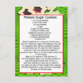 molasissuikerkoekjes briefkaart (Voorkant)