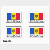 Moldavie autocollant (Feuille)