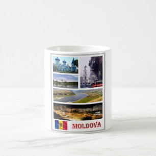 Moldavië - Mozaïek - Koffiemok