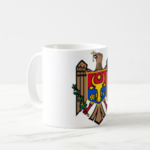 MOLDAVIË Speciale Gift Zwarte Toeristische Klassie Koffiemok