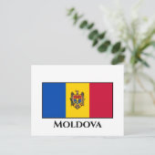 Moldavië-vlag Briefkaart (Staand voorkant)