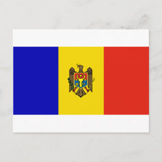 Moldavië-vlag Briefkaart