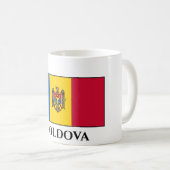 Moldavië-vlag Koffiemok (Voorkant rechts)