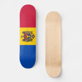 Moldavië-vlag Skateboard (Voorkant)