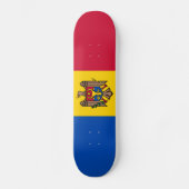 Moldavië-vlag Skateboard (Voorkant)