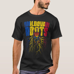 Moldavische Roots Moldova - erfgoedvlag T-shirt