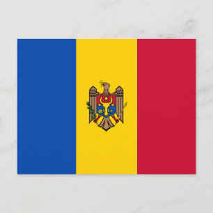 Moldavische vlag briefkaart