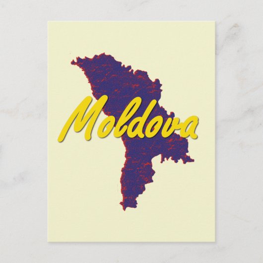 Moldova Briefkaart (Voorkant)