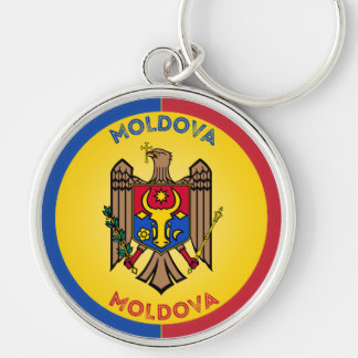 Moldova Erfgoed Embleem Sleutelhanger