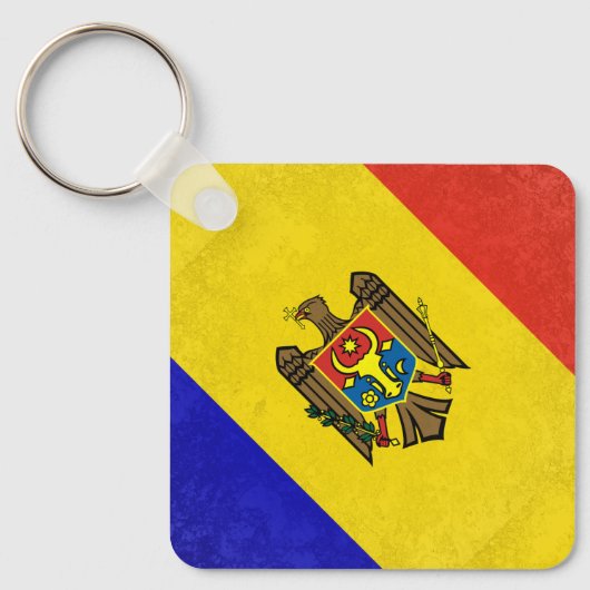 Moldova Sleutelhanger (Voorkant)