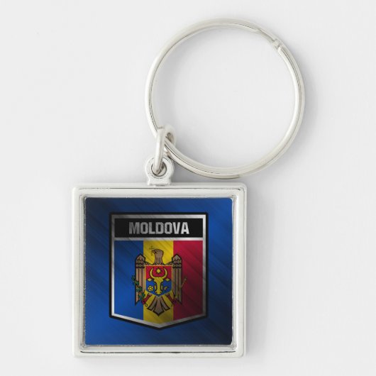 Moldova Sleutelhanger (Voorkant)