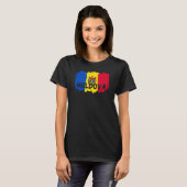 Moldova T-shirt (Voorkant volledig)