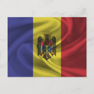 Moldova Vlag Briefkaart