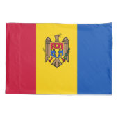 Moldova Vlag Kussensloop (Achterkant)