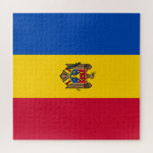 Moldova Vlag Legpuzzel (Horizontaal)