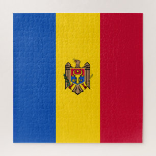 Moldova Vlag Legpuzzel