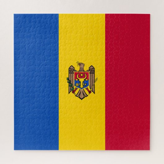 Moldova Vlag Legpuzzel (Verticaal)