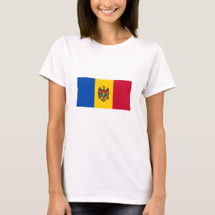 Moldova Vlag T-shirt