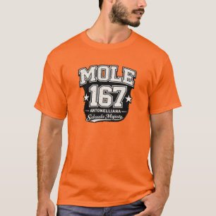 Mole 167 Antonelliana - Sabauda Majesteit Grunge E T-shirt