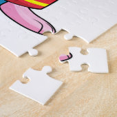 Mole als brandweerman met slang legpuzzel (Zijkant)