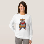 Mole als Cowboy T-shirt (Voorkant volledig)