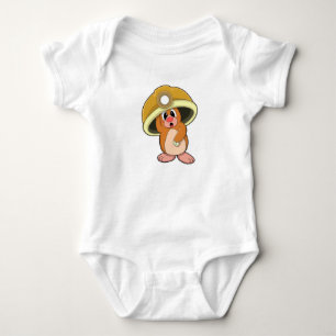 Mole als Miner met Helmet Romper