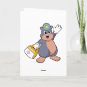 Mole als verpleegster met EHBO-doos.PNG Kaart (Achterkant)