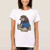 Mole as Farmer T-shirt (Voorkant)