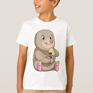 Mole as Gamer met Joystick T-shirt