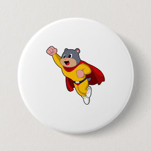 Mole as Hero Ronde Button 7,6 Cm