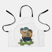 Mole as Hiker with Backpack Schort (Voorkant)