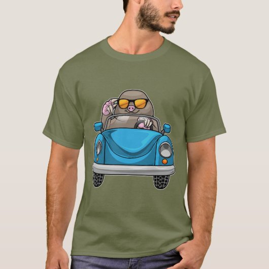 Mole Auto T-shirt (Voorkant)
