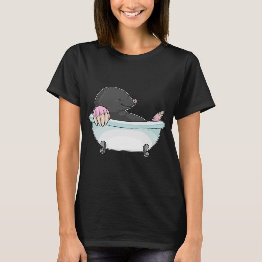 Mole Bathtub T-shirt (Voorkant)