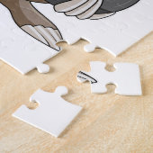 Mole bij Bowling met Bowling ball Legpuzzel (Zijkant)
