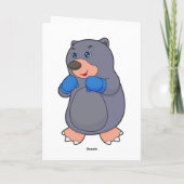 Mole Boksen Boksers Bokshandschoenen Kaart (Achterkant)