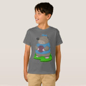 Mole Bowling Bowling bal T-shirt (Voorkant volledig)