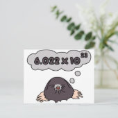 Mole Briefkaart (Staand voorkant)