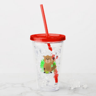 Mole clipart acryl drinkbeker