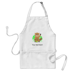 Mole clipart standaard schort