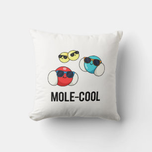 Mole-Cool Funny Molecule Pun Kussen