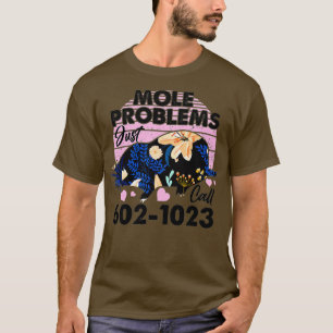 Mole Day Mole Problemen roepen enkel Avogadros Aan T-shirt