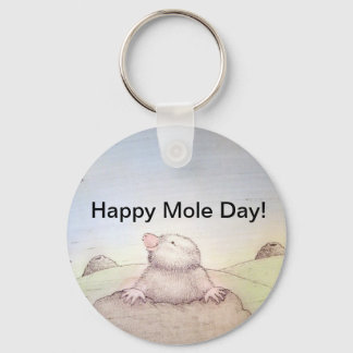 Mole Day Sleutelhanger