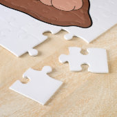 Mole Earth Flower Legpuzzel (Zijkant)