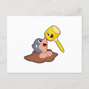 Mole Hammer Briefkaart