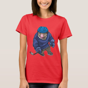 Mole IJshockey IJshockeystick T-shirt