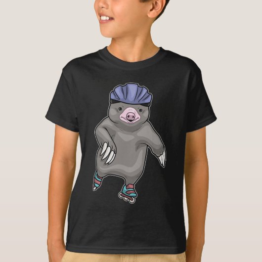 Mole Inline schaatsen Roller skates T-shirt (Voorkant)