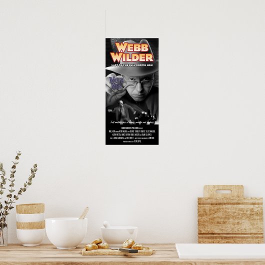 "Mole Mannen" Radio Poster (Keuken)